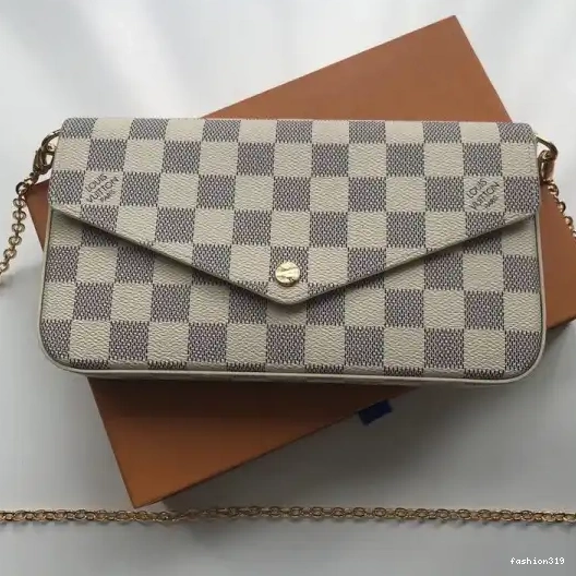 Bag Felicie Vuitton Damier Louis Pochette N63106 0323